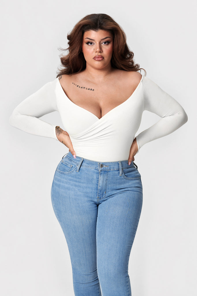 Off Shoulder Ivory - Bodssy