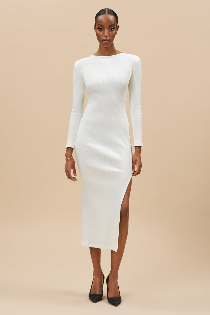 Grace dress ivory - Bodssy