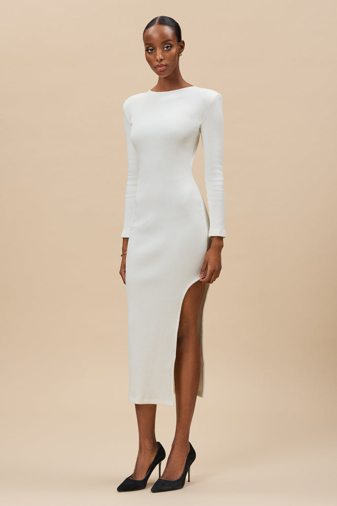 Grace dress ivory - Bodssy