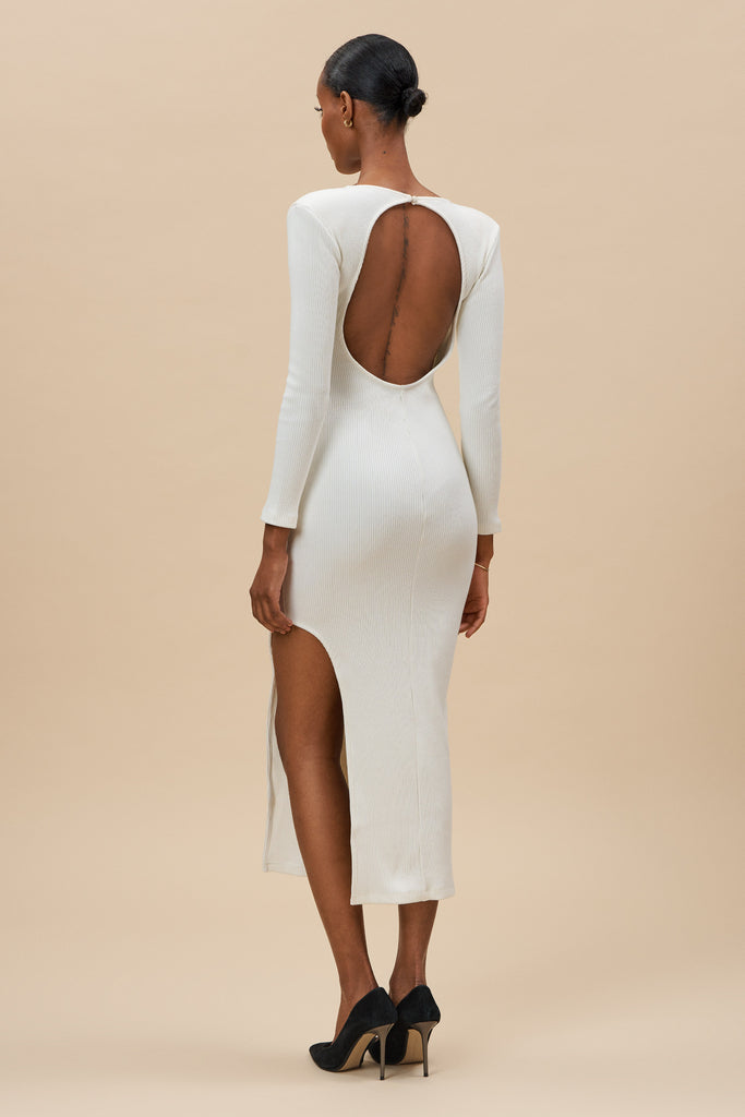 Grace dress ivory - Bodssy